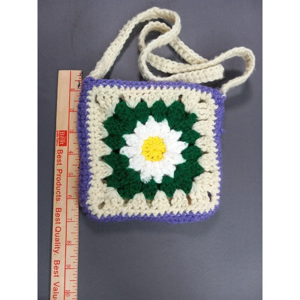 Handmade crochet granny